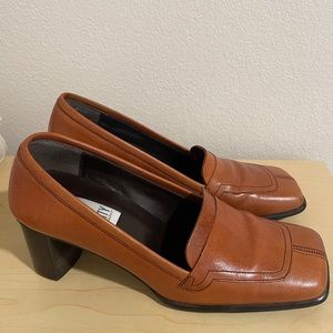 Brown DKNY Loafers